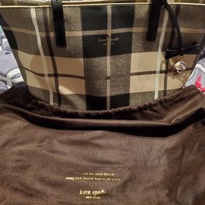 Kate spade coated canvas purse
